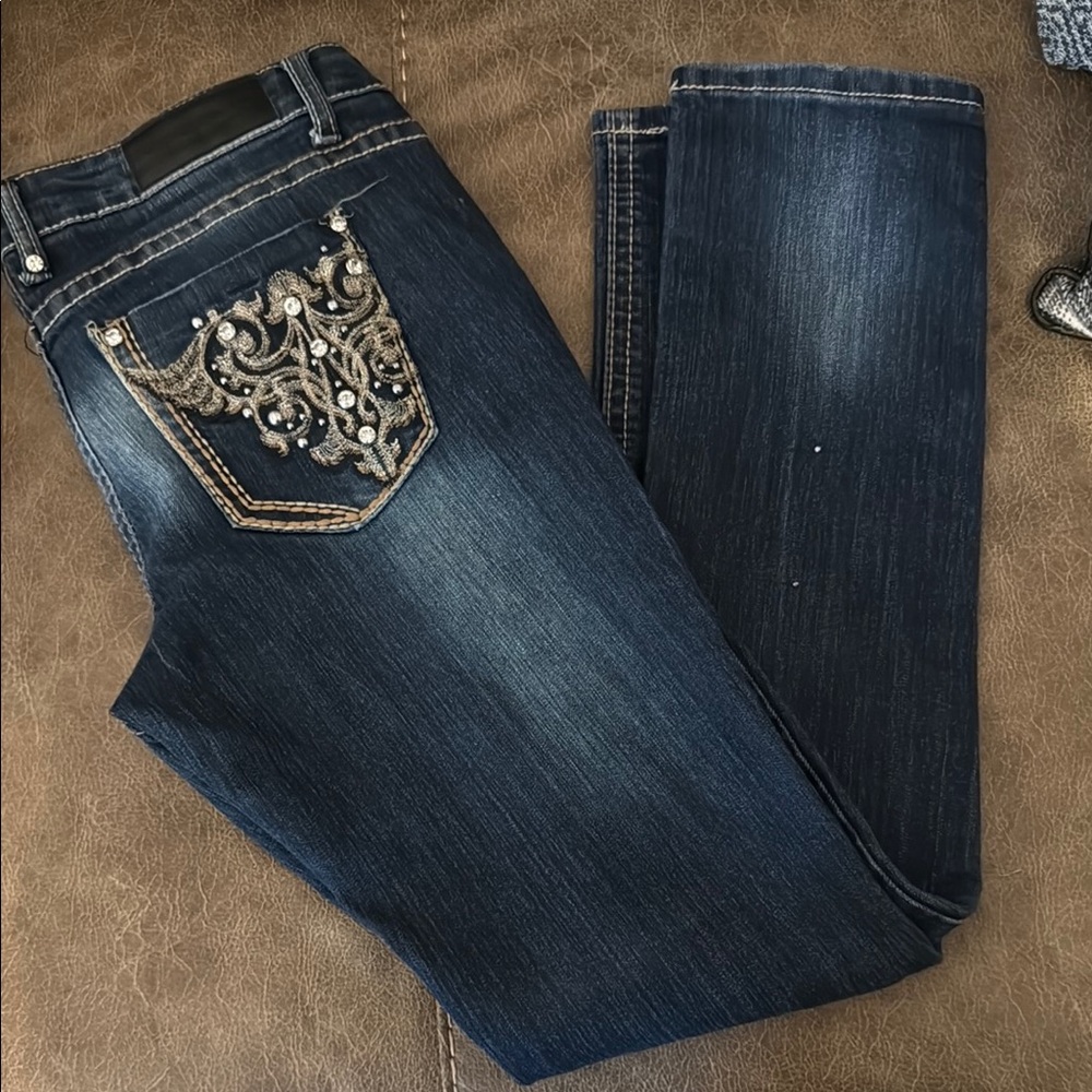 Forever 21 Blue Boot Cut Jeans with Classic Denim Style